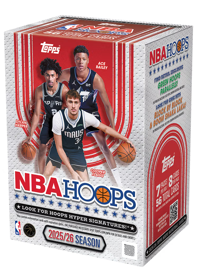 2025-26 Hoops Basketball - Value Box