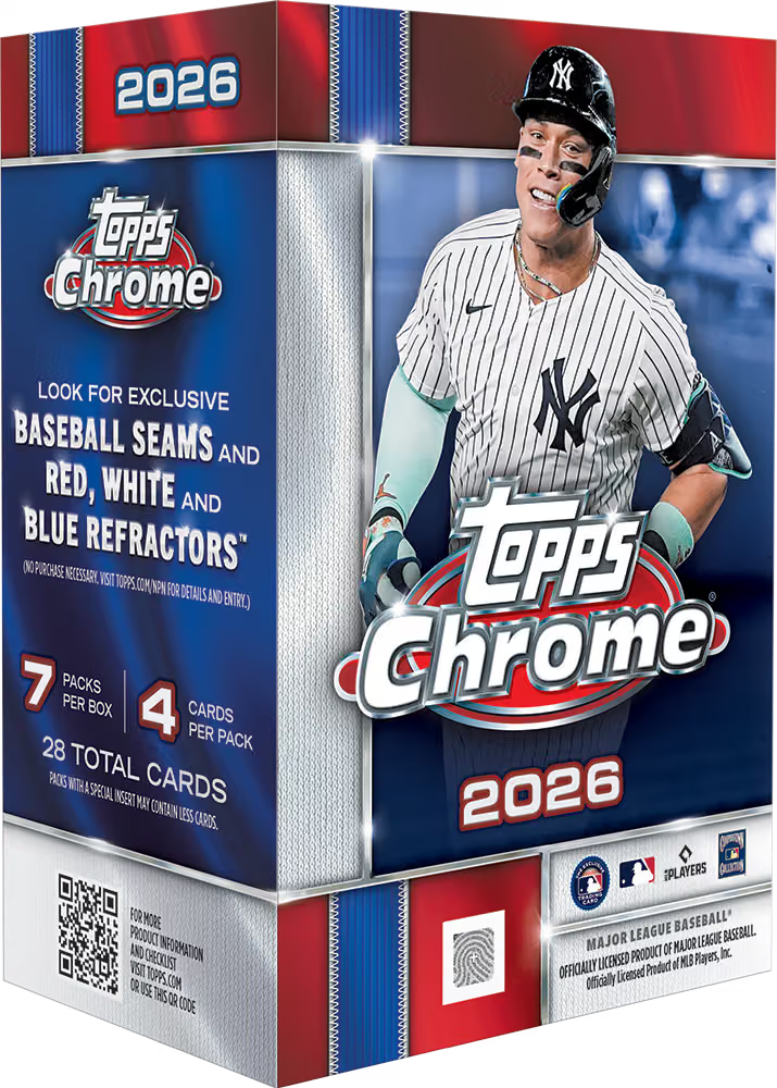 2026 Topps Chrome® Baseball - Value Box
